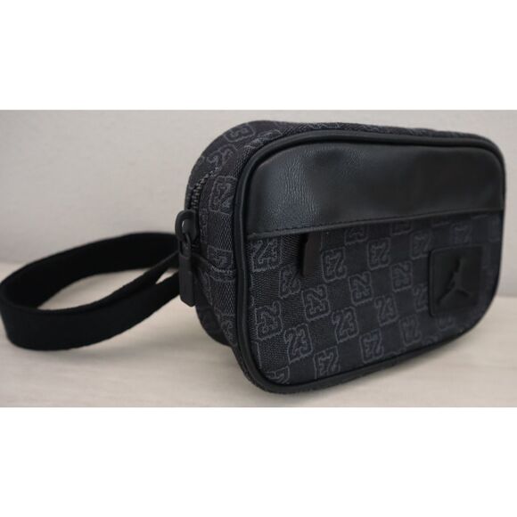 Nike Jordan MA0981 -KK2 Men's O/S Black 23 Monogram Camera/Crossbody Bag 1.5L - Picture 9 of 16